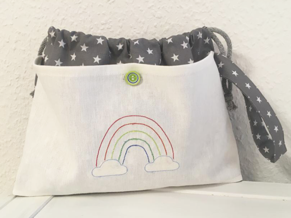 Kleines Einhorn Set - doodle Stickdatei
